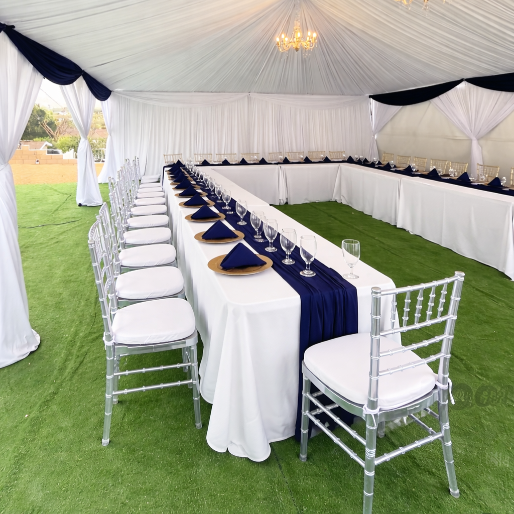 Rectangle table rentals in Los Angeles