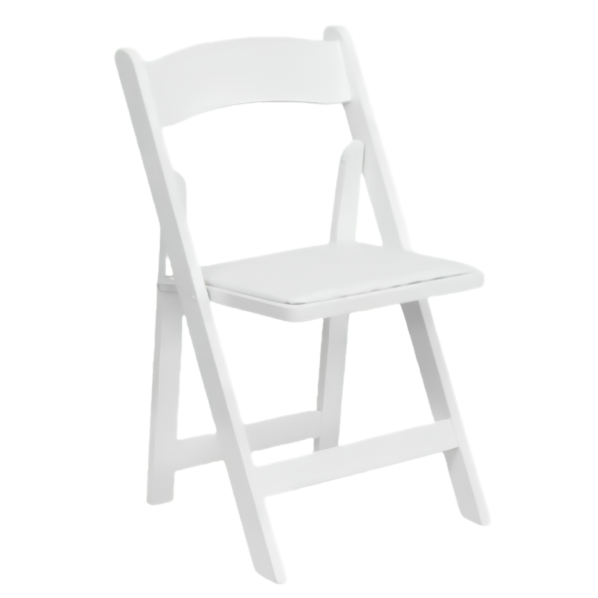 White resin chair rentals in Los Angeles
