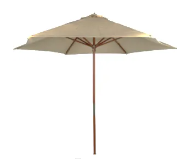 9ft ivory patio umbrella